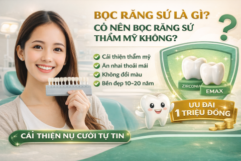 Bọc Răng Sứ Là Gì? Có Nên Bọc Răng Sứ Thẩm Mỹ Không?