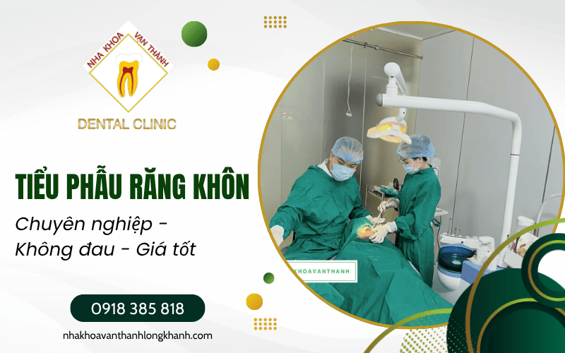 tiểu phẫu răng khôn